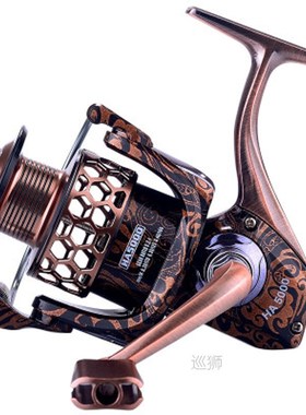 Spool Spinning Fishing Reel 17 + 1BB 5.2 1 Metal Fishing Re