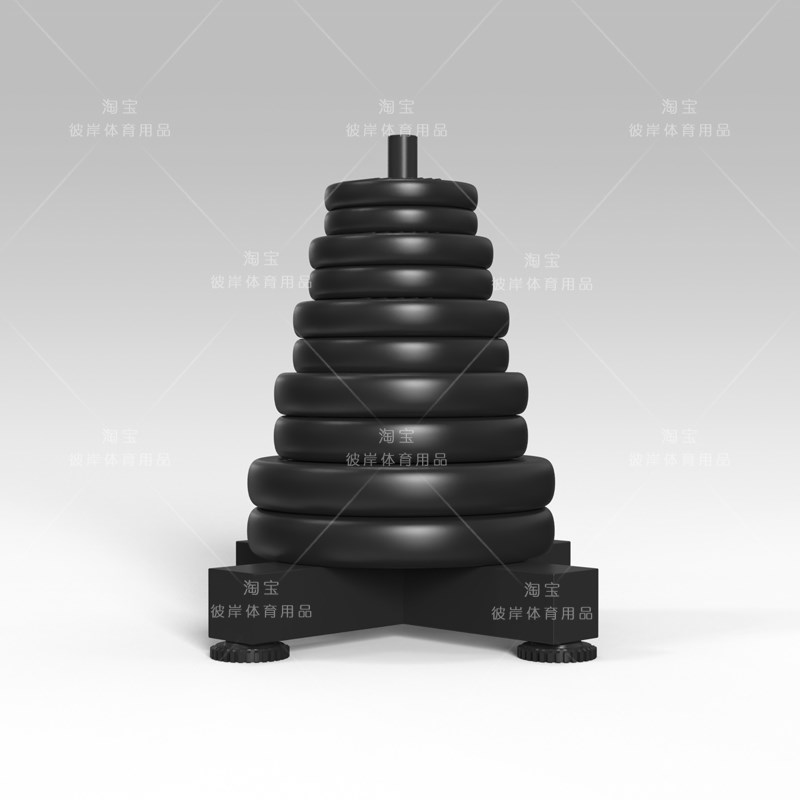可移动哑铃车哑铃片存储架小哑铃片存储架放置收纳架哑铃片拖车架图片