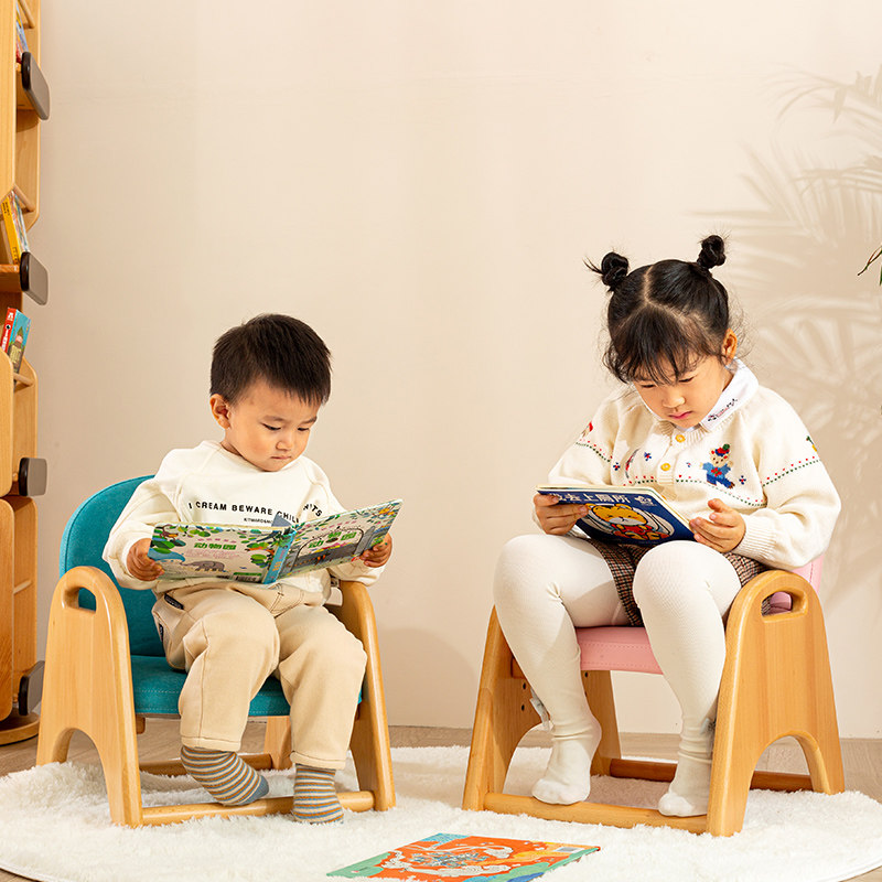 儿童椅子小沙发靠背椅可升降调节实木学习写字椅写作业吃饭小板凳,住宅家具,儿童椅（原婴童）,淘宝优惠券,粉丝福利购,淘宝优惠卷