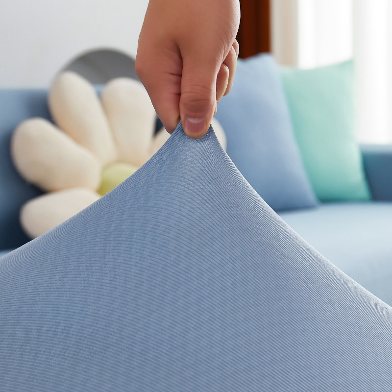 沙发套套罩一体式夏季冰丝凉感弹力防滑懒人沙发盖布新款全包简约