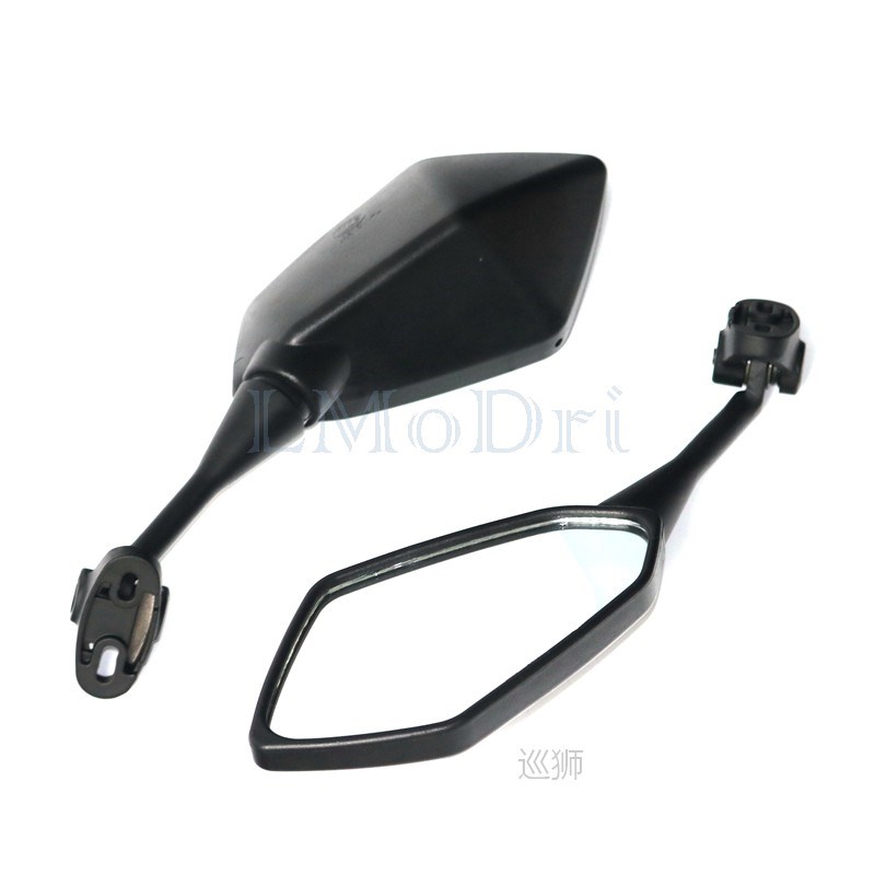 Motorcycle Mirrors Sport Bike Scooter Rear View Mirror For H