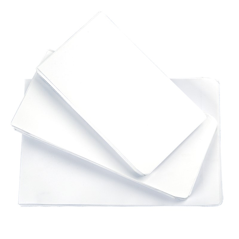 速发白色快递信封文件袋卡片包邮横款竖开大号小号白皮资料袋纯白