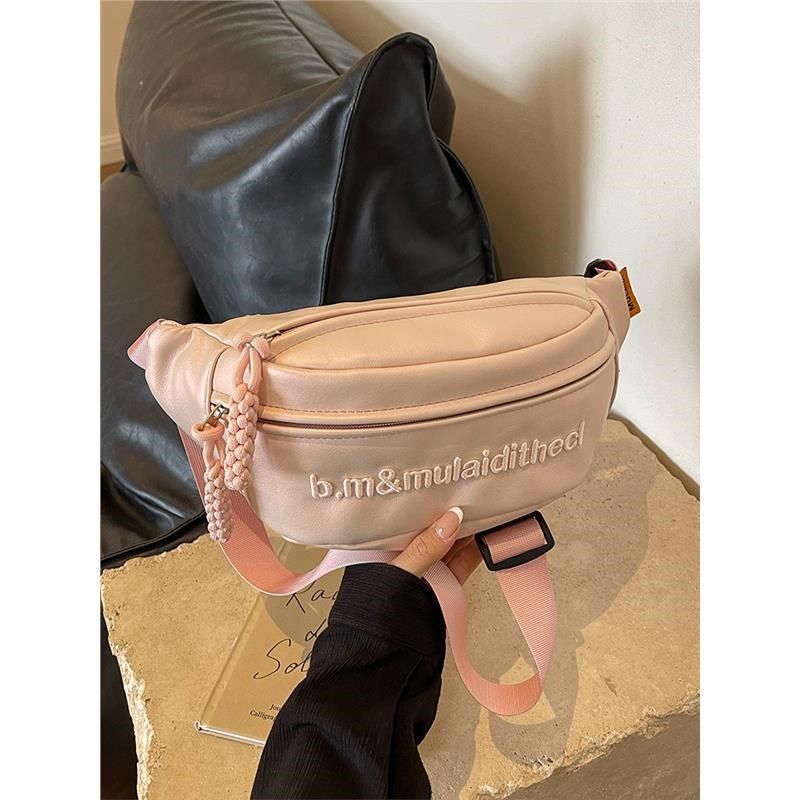 流行小众设计感银色包包女式秋冬百搭斜挎胸包时尚腰包高颜值挎包,箱包皮具/热销女包/男包,胸包,淘宝优惠券,粉丝福利购,淘宝优惠卷