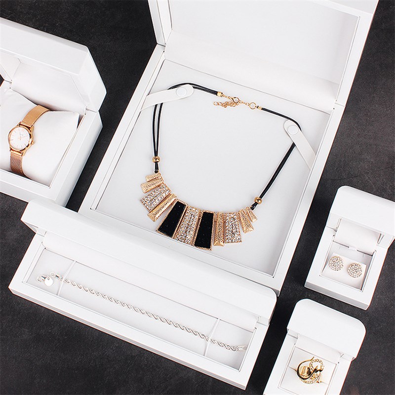 首饰盒 饰品收纳盒 戒指盒 项链盒 耳环收纳盒Q 珠宝包装套装