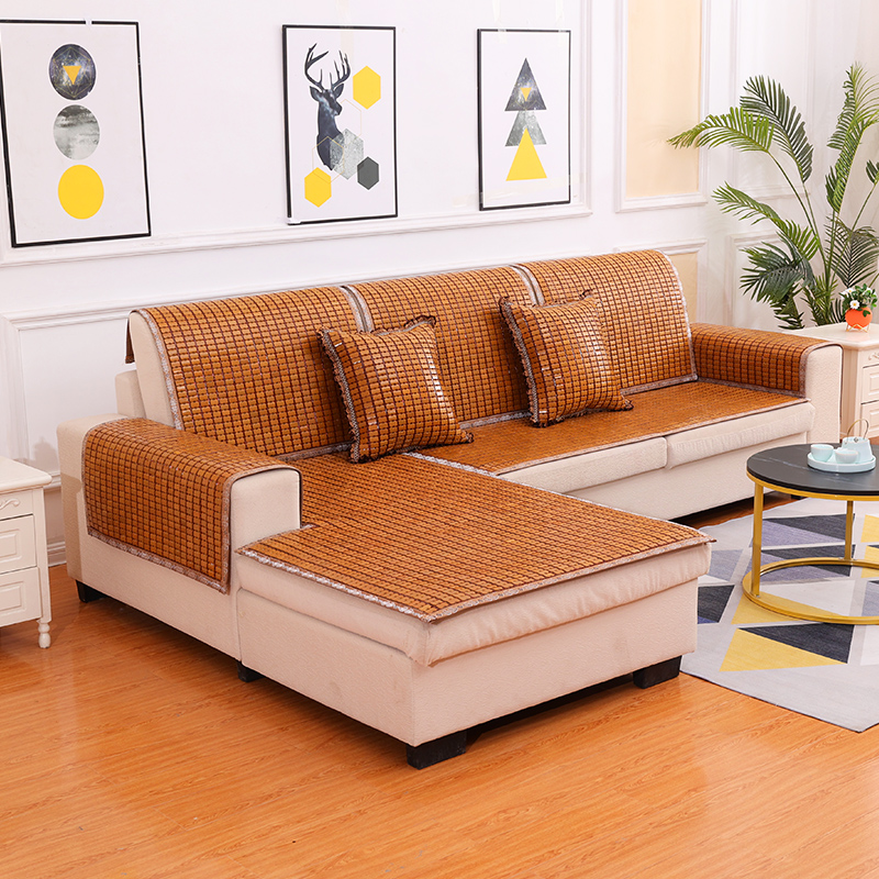 沙发垫夏季凉席麻将坐垫防滑竹垫夏E天款欧式沙发套巾罩凉垫子定