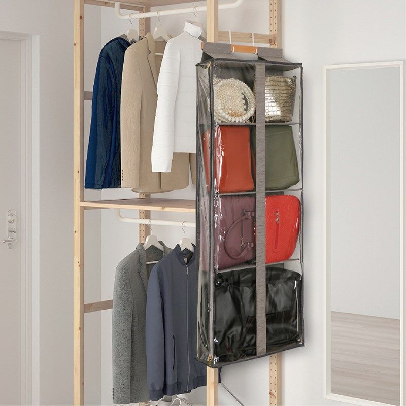 包包收纳挂袋门后墙挂式悬挂收纳柜存放娃娃的展示置物架毛线整理,收纳整理,收纳挂袋,淘宝优惠券,粉丝福利购,淘宝优惠卷