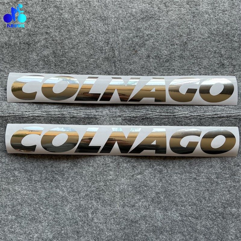 日本进口适用于colnago梅花公路自行车车架车身车标logo改色覆盖