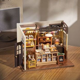 DIY Rolife Miniature Becka Baking House Robotime 推荐