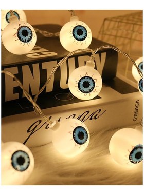 10LED Halloween Pumpkin Spider Bat Skull String Lights Lamp