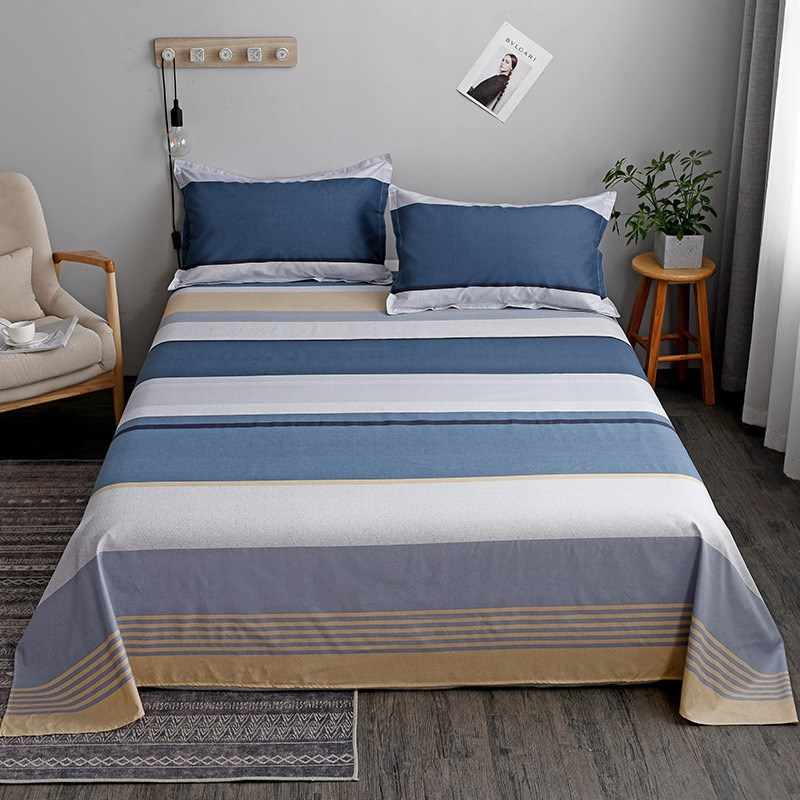 床单件四件套枕套被o套被单被罩秋季宿舍水洗棉三件套单品磨毛