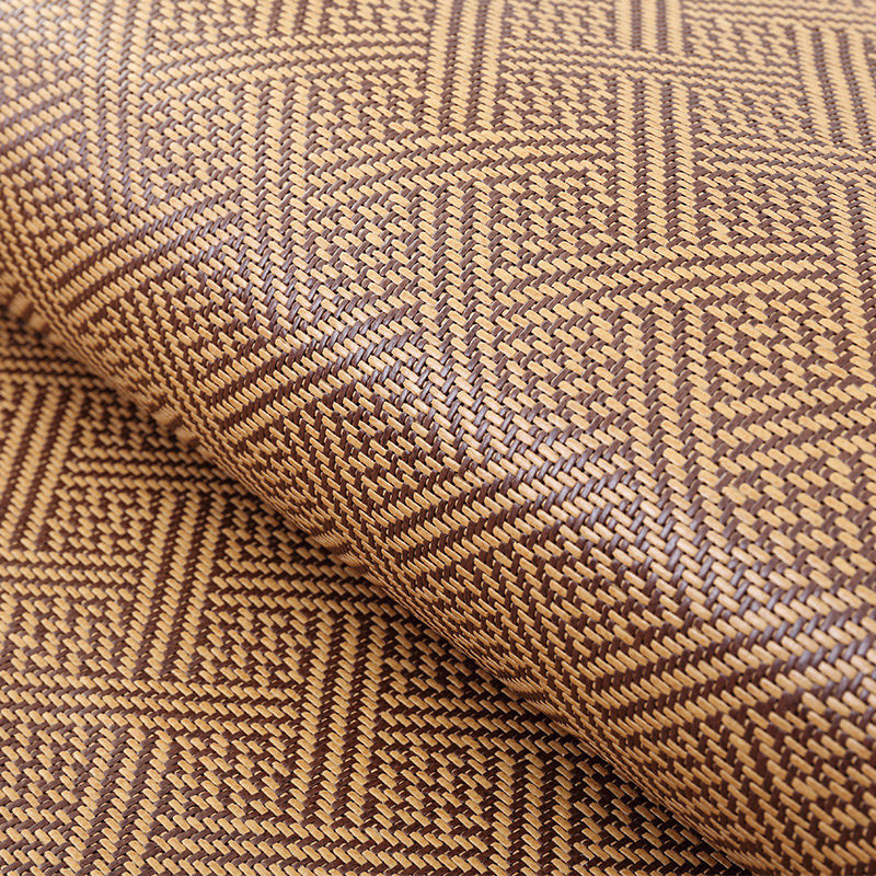 老席匠凉席1.8mk床可折叠三件套加厚藤席1.5米学生单人宿舍1.2席