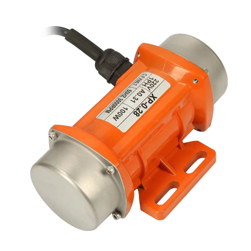 纯铜振动电机小型震动马达220v380v单三相振动筛微型附着式振动器