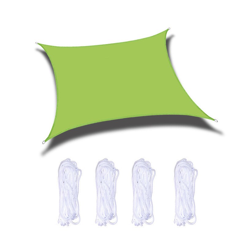 防雨遮阳帆防水 遮阳布四角形户外天幕露营遮阳帆庭 院遮阳网