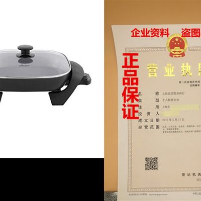 推荐Oster CKSTSKFM12-ECO DuraCeramic Electric Skillet, 12-In