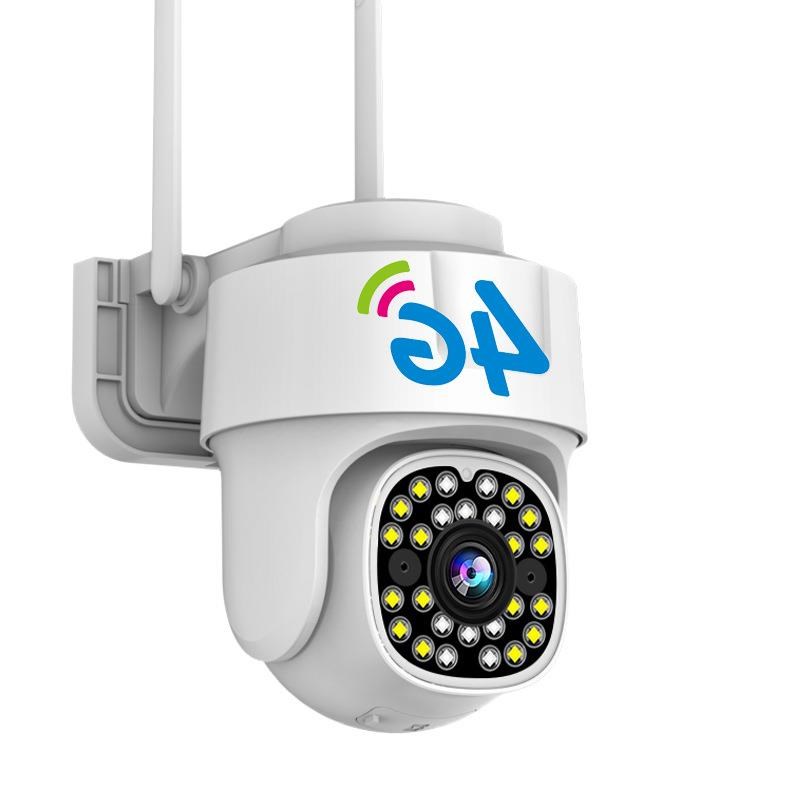 4g室外太阳能高清夜视监控摄像头360远语景手机度程双向全音对讲