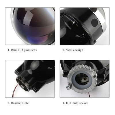 RONAN 3.0 Bixenon Fog Light M6 Waterproof HID Projector Lens