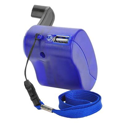现货USB Hand Crank Phone Cwharger Manual Outdoor Hiking Camp