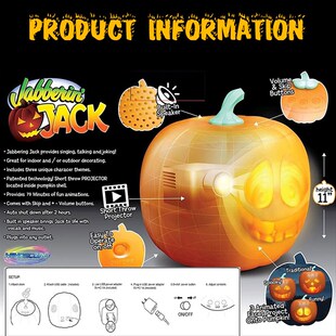 Animated Projection Halloween 新品 Talk New Lamp Pumpkin 2022