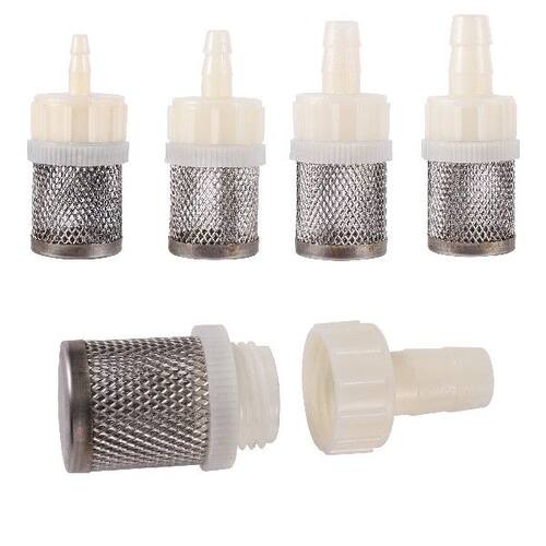 热销2 Pcs 4-20mm Barb Pipe Filter Car Wash Garden Irrigation