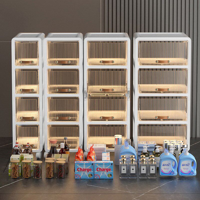 免安装卫生间的置物架浴室厕所窄缝夹缝收纳柜洗手间落地储物柜子