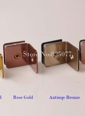 1PCS Bathroom clip glass fitted clip 304 stainless steel gla