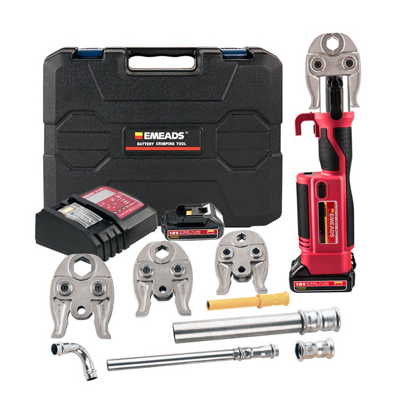 热销电动液压压管钳ges-1525m不锈钢管卡压钳燃气管管压钳锂电管