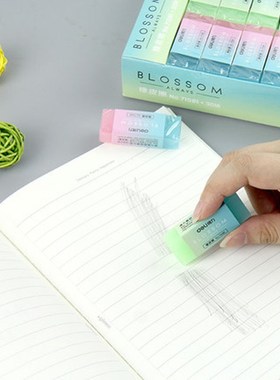 Cute Chancery Jelly Colored Pencil Rubber Eraser Professiona