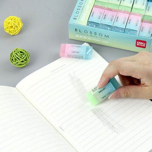 Cute Chancery Jelly Colored Pencil Rubber Eraser Professiona