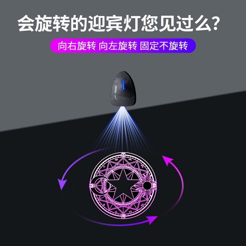 魔法阵动态自动旋转迎宾灯车门投影灯开门感应照地灯汽车载氛围灯,汽车用品/电子/清洗/改装,汽车氛围灯/装饰灯/日行灯,淘宝优惠券,粉丝福利购,淘宝优惠卷