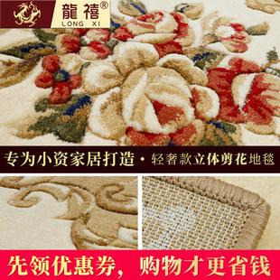 欧式 新品 地毯客厅沙发大面积毯卧室床边毯加厚X毯家用茶几毯