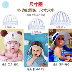 假发收纳放假发的架子放假发的头模收纳架假发展示架放置头发支撑