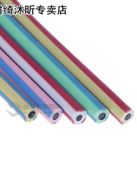 10pcs Funny Flexible Soft Bendy Pencil With Eraser 适用于 St