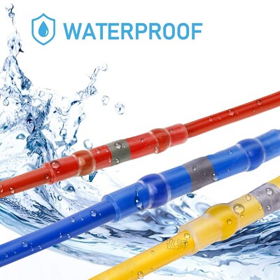 100/120/250PCS Mixed Heat Shrink Connect Terminals Waterproo
