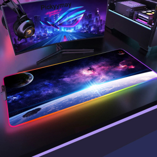 Mouse Pad LED 新品 Gaming Large Space RGB Mousepad Mat