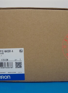 全新-品 OMROR/欧姆龙 PLC CP1E正N40DN-D