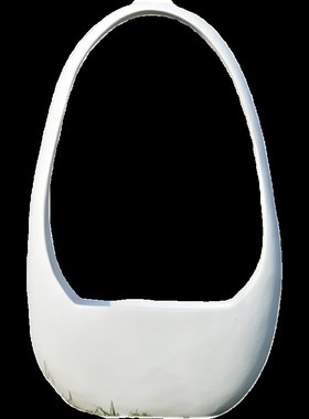 创意玻璃钢花篮雕塑户外园林公园草坪景观售楼部地产美陈花缸摆件