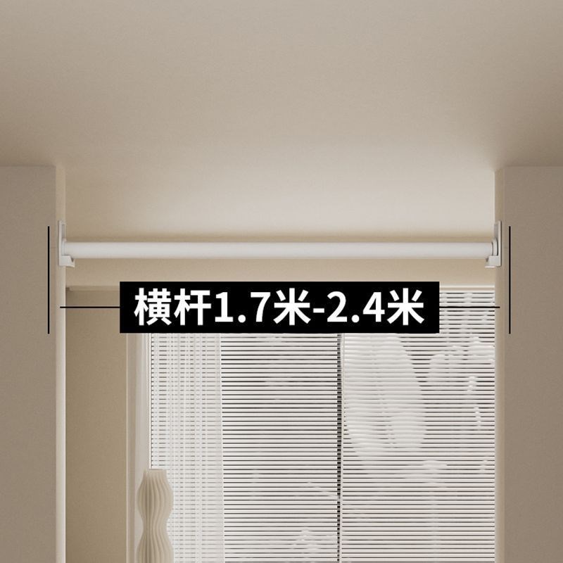 免打孔屏风卧室遮挡墙家用折叠移动布窗I帘平风大客厅做房间隔断