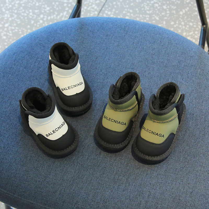 幼儿雪靴加绒保暖棉鞋冬季新款幼童短靴软底防滑婴儿学步鞋子,童鞋/婴儿鞋/亲子鞋,雪地靴,淘宝优惠券,粉丝福利购,淘宝优惠卷