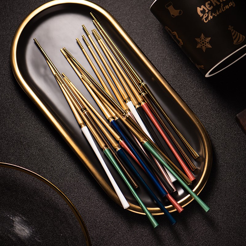 Originality Gold-plated Chopstick Stainless Steel Western In