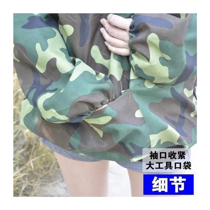 极速防蜂服全套透气型专用蜜蜂衣服防蜂帽养蜂工具加厚分体半身防