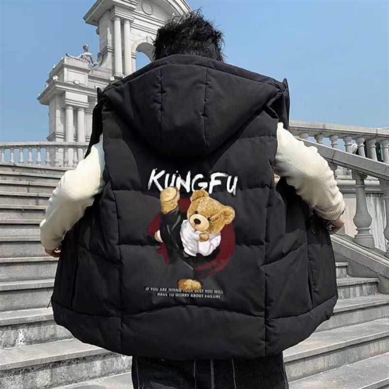 羽绒棉马甲男士秋冬季加厚宽松外套棉服冬装棉衣大尺码背心坎肩马,男装,常规马甲,淘宝优惠券,粉丝福利购,淘宝优惠卷