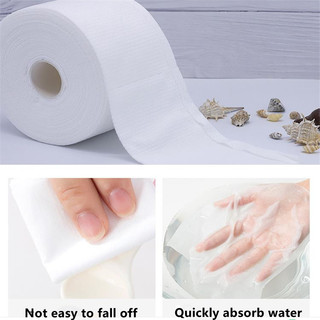 速发1Roll Disposable Face Towel Non-Woven Facial Tissue One-