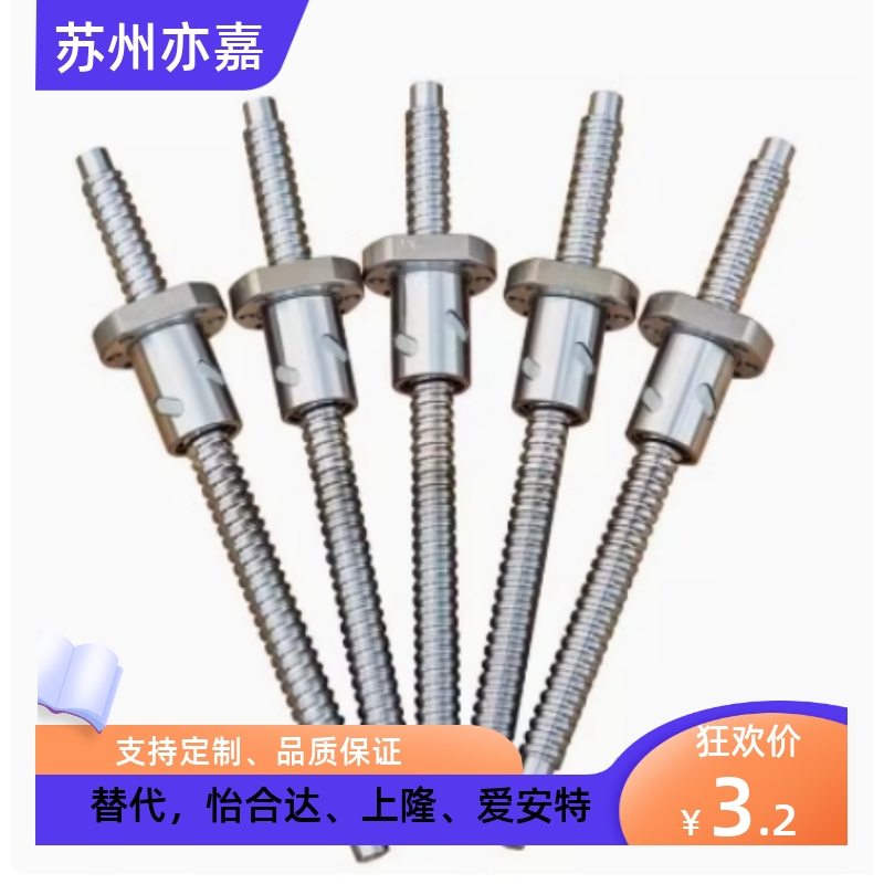 滚珠丝杠BSWE/BTWE/BTWP0802 1002 1204 1510 1520 2010 2510 05