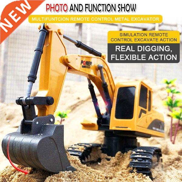 Remote Control Excavator Digger RC Construction Toys for