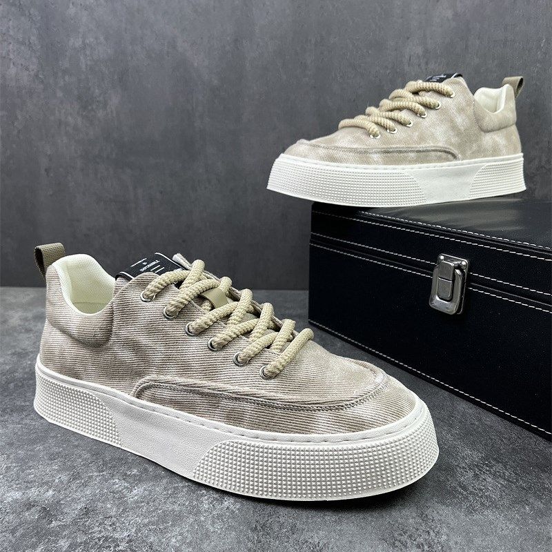 2025春季特大码男鞋45小众加宽休闲板鞋46印花帆布鞋47加厚运动鞋,流行男鞋,休闲板鞋,淘宝优惠券,粉丝福利购,淘宝优惠卷