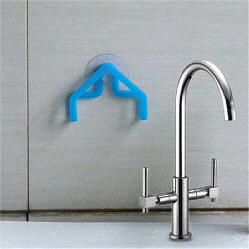 速发Bathroom Kitchen Sponges Holder Self Suction Cup Sink