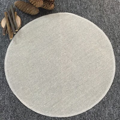 Silicone Steamer Non- Pad Round Dumpling Cheese Mat Steamed