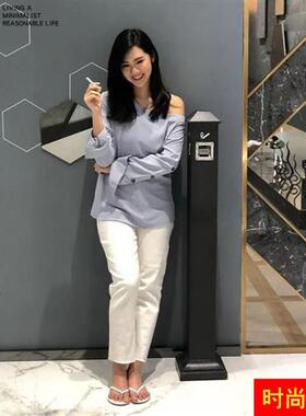 惠利得 不锈钢立式烟灰柱户外垃圾桶带烟灰缸室外吸烟Y区灭烟桶大