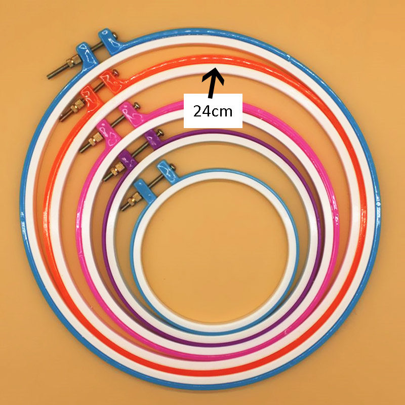 推荐Embroidery Hoop Cross-Stitch Ring Circle Round Loop Hand