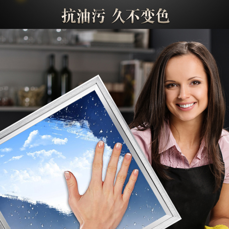 45x90集成吊顶灯led灯45x450×450x900Mled平板灯办公室厨房面板